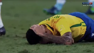 Neymar Jr  faltas brutais pela SELEÇÃO BRASILEIRA