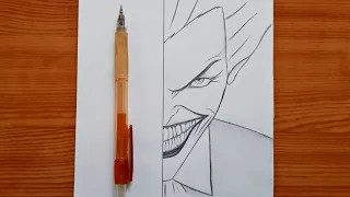 How to draw Joker | Joker step by step | easy tutorial