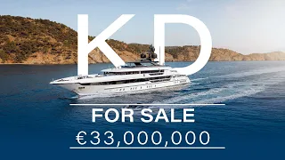 MOTOR YACHT KD | SANLORENZO 52STEEL | FOR SALE | €33,000,000 VAT PAID