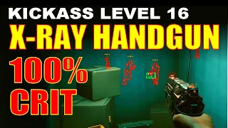 Cyberpunk 2077 EARLY GAME OP HAND CANNON BUILD 100% CRIT (Triple Comrade's Hammer Strategy Guide)