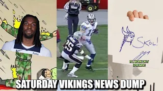 Minnesota Vikings News Dump (5.25.24) | Rookie Art Work, WR Josh McCown, Too Much Ass Was Brought?