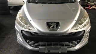 Peugeot 308 2009 года 1.6 турбо 140 л.с EP6DT с пробегом 47000 км из Японии в разборе в Автопрофи