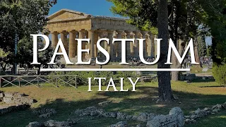 2000 Year old Greek Ruins! 10min travels: Paestum - Italy