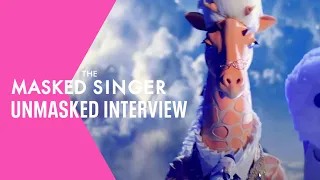 The Giraffe's First Interview Without The Mask | Season 4 Ep. 3 | THE MASKED SINGER