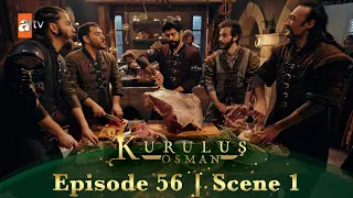 Kurulus Osman Urdu | Season 4 Episode 56 Scene 1 | Sab log khaana paka rahe hain!