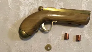 Black Powder 32 caliber  pistol assembly.