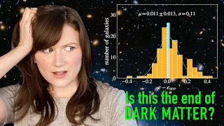 New evidence AGAINST dark matter?!