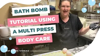 How to Make Bath Bombs Using a 16 Bomb Multi Press 💣 Body Care Tutorial