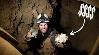 Finding Valuable Minerals Deep In An Abandoned Mine!