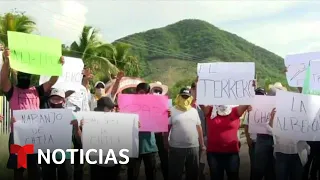 El crimen organizado cerca poblados de Michoacán | Noticias Telemundo