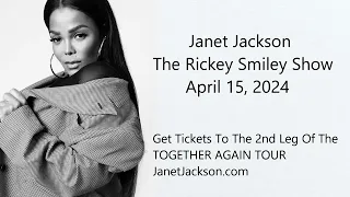 Janet Jackson | Rickey Smiley Morning Show | FULL INTERVIEW (4/15/24)