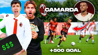 👶🏼⚽️HO OSSERVATO FRANCESCO CAMARDA (16 anni 500 goal) del MILAN U16...è davvero così forte?