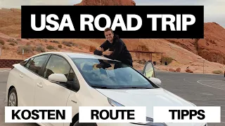 3 Wochen Road-Trip USA Westküste (ROUTE, KOSTEN & TIPPS!) | Amerika Rundreise 2023 🇺🇸