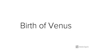Birth of Venus