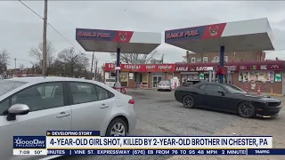 Girl, 4, fatally shot by younger brother in Pennsylvania, authorities say