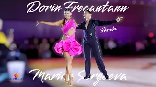 Dorin Frecautanu & Marina Sergeeva - Samba Dance Show | Winter Open Dancesport 2023