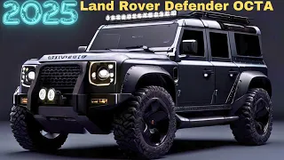 Finally 2025 Land Rover Defender OCTA Official Revealed | Detail Exterior & Specs | first Look