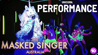 Unicorn Performs: Locked Out Of Heaven | Season 1 Ep 8 | The Masked Singer Australia