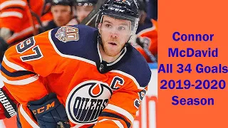 Connor McDavid All 34 Goals | 2019-2020 Season | Montage