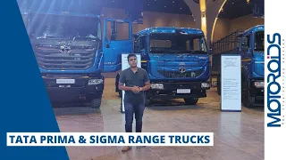 Tata Prima And Signa | Tata's Most Capable And Feature Packed Trucks | Walkaround | Motoroids