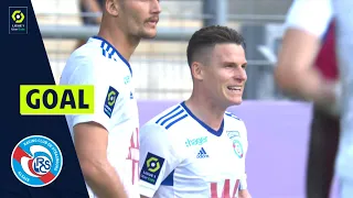 Goal Kévin GAMEIRO (28' - RCSA) MONTPELLIER HÉRAULT SC - RC STRASBOURG ALSACE (1-1) 21/22