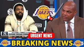 URGENT PLANT! KYRIE IRVING ARRIVING AT THE LAKERS! NOBODY WAS EXPECTING THIS! LAKERS NEWS!