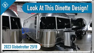 Incredible Dinette Seating Options! | 2023 Airstream Globetrotter 25FB