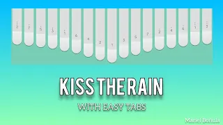 Kiss The Rain - Yiruma ( Keylimba Cover with Easy Tabs )