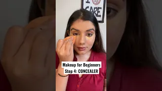 HOW TO APPLY CONCEALER | Correct way to apply concealer | Beginners guide #shorts #youtubeshorts