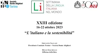 Settimana della Lingua Italiana 2023