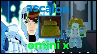 COMO CONSEGUIR LA ESPADA ASCALON | OMINI X | ROBLOX