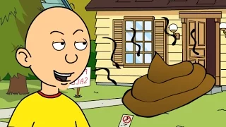Caillou Pees And Poops All Over The Neighbour's House/Grounded