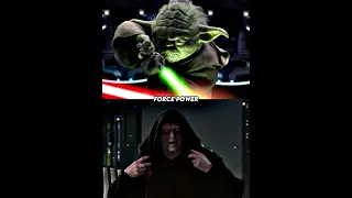 Darth Sidious VS Yoda