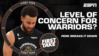 If the Warriors don't improve their bench, they are going nowhere 😳 - Kendrick Perkins | First Take