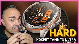 Kospet Tank T3 Ultra è il nuovo smartwatch rugged con GPS e display AMOLED per Android e iPhone