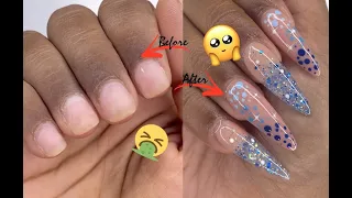 Super Easy Polygel Nails Using Dual Forms For Beginners| Polygel Nail Tutorials