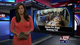 Video: Homeless search for permanent housing at a Haven for Hope housing fair