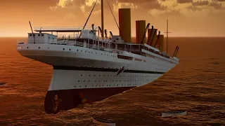 H.M.H.S Britannic Sinking Scene (2000 Theory)