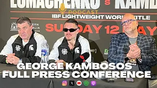 George Kambosos FIRST WORDS after LOMACHENKO defeat.