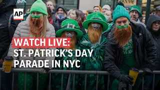 St. Patrick’s Day parade: Watch live as thousands celebrate in NYC