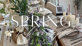 Spring Table Scape Ideas | Decorate with me | Spring 2025