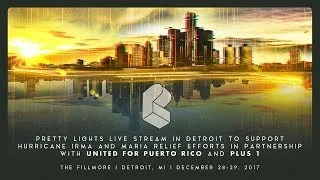 Pretty Lights Live @ The Fillmore - Detroit, MI 12/29/2017