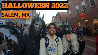 Halloween 2022 in Salem, Massachusetts