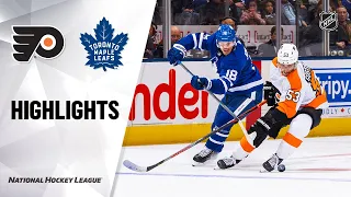 NHL Highlights | Flyers @ Maple Leafs 11/09/19