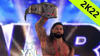 Roman Reigns vs Kevin Owens | Royal Rumble 2023 | WWE 2K22