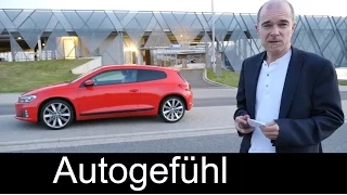 2015 Volkswagen Scirocco TDI Facelift test drive REVIEW VW Scirocco - Autogefühl