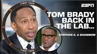 🚨 TOM BRADY IS THE ANSWER?! 🚨 Stephen A. & Shannon Sharpe debate Jets debacle | First Take