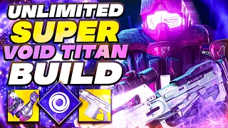 This SECOND CHANCE Titan Void Build DOES CRAZY MELEE DAMAGE + LOW SUPER COOLDOWNS In PvE! Destiny 2