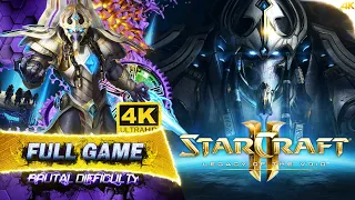 Starcraft 2 Legacy of The Void Full Game on Brutal Difficulty | 4k 60fps