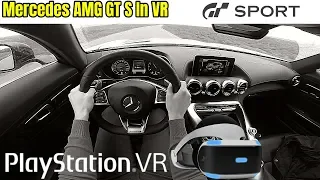 GT Sport VR Drift Gameplay: Mercedes AMG GT S | PSVR + Logitech G29